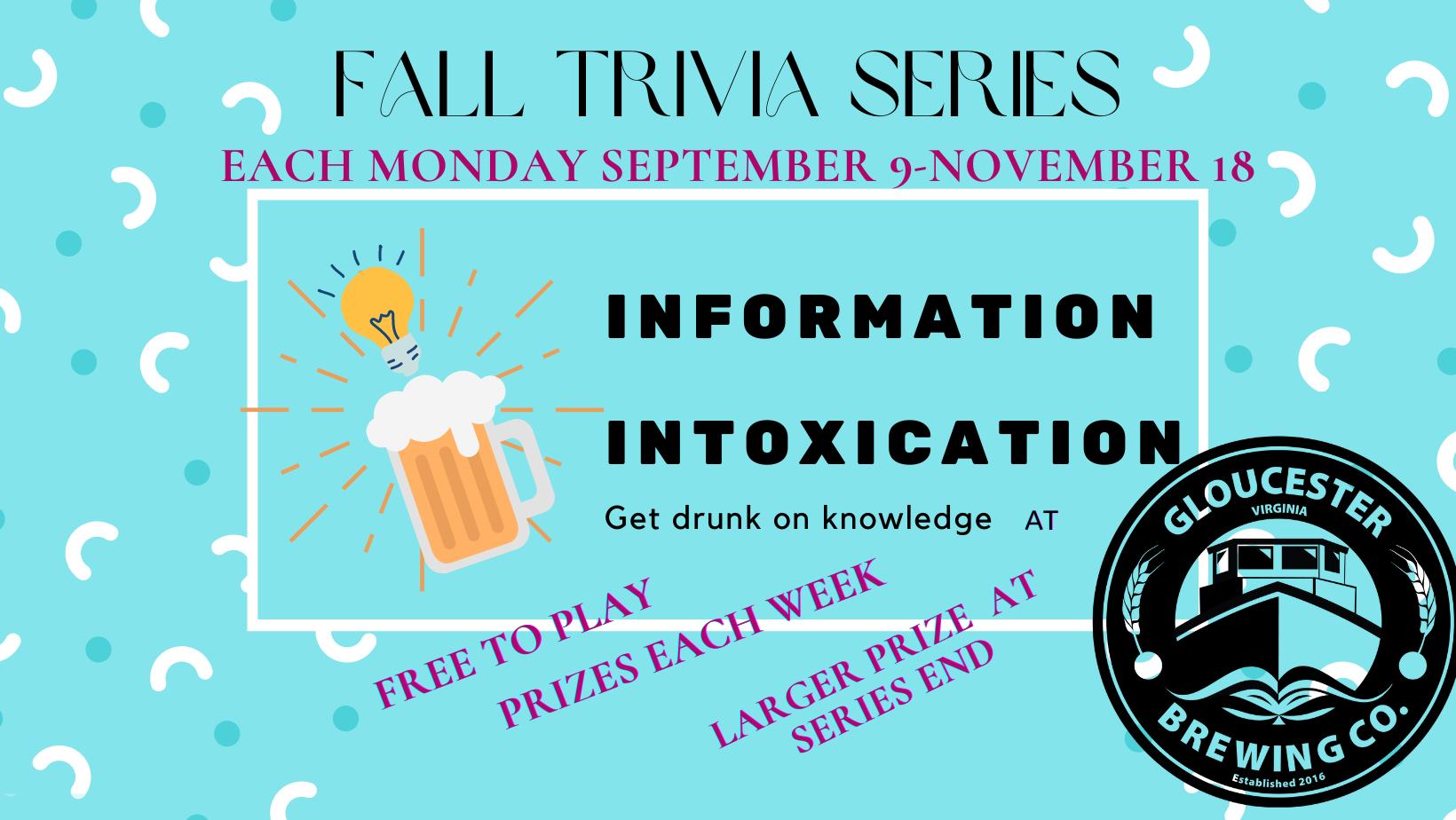 Trivia Fall Series at Gloucester Brewing Company